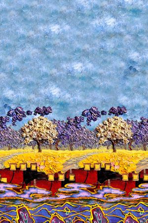 休闲印花华亿平台图片