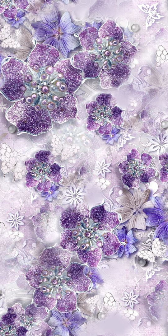 迪拜花卉印花华亿平台图片