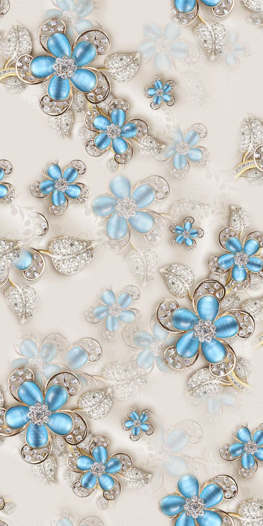 金属花卉印花华亿平台图片