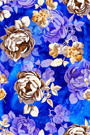 中老年华亿平台印花华亿平台图片