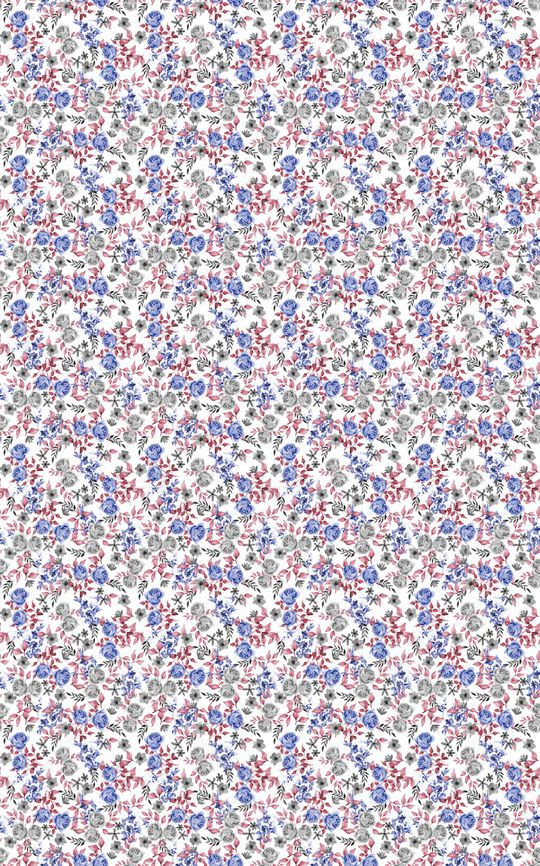 小碎花印花华亿平台图片