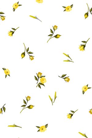 小碎花印花华亿平台图片