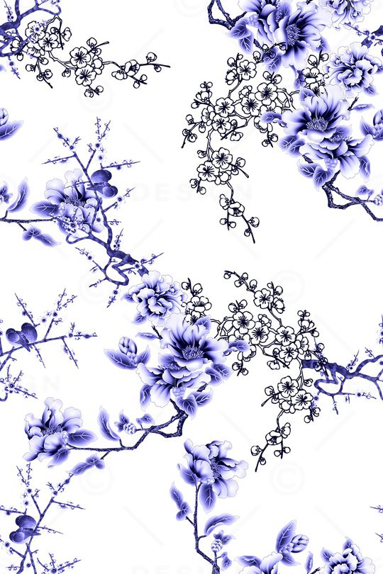 梅花印花华亿平台图片