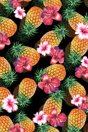 植物印花华亿平台图片