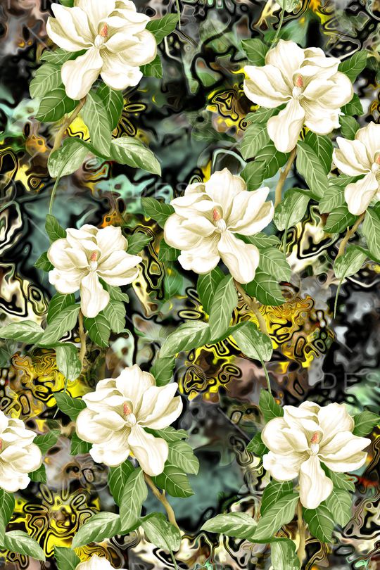 小碎花印花华亿平台图片