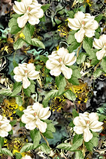 小碎花印花华亿平台图片