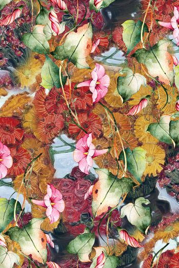 民族风印花华亿平台图片