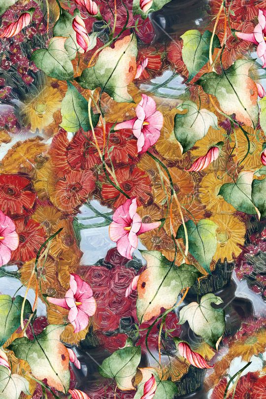 民族风印花华亿平台图片