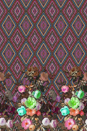 民族风印花华亿平台图片