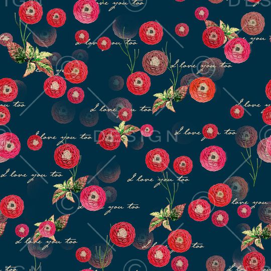 小碎花印花华亿平台图片