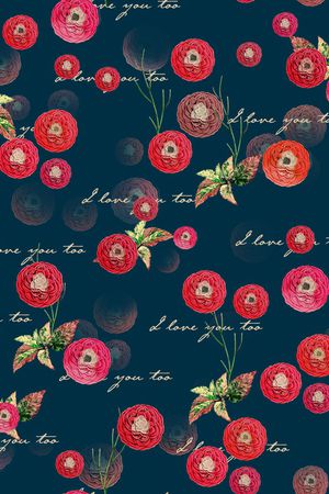 小碎花印花华亿平台图片