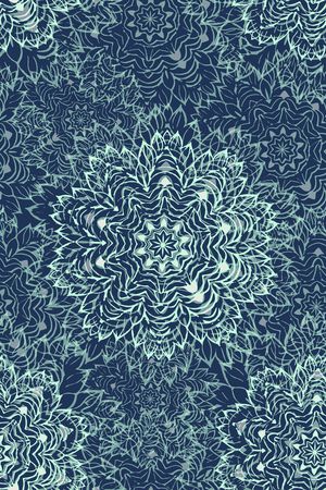 抽象花卉印花华亿平台图片