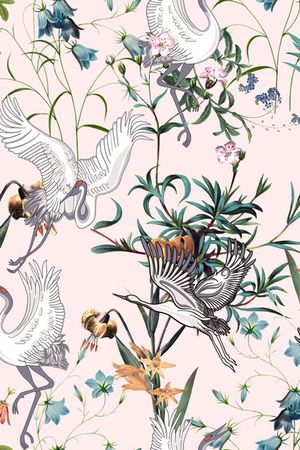 动物花卉印花华亿平台图片