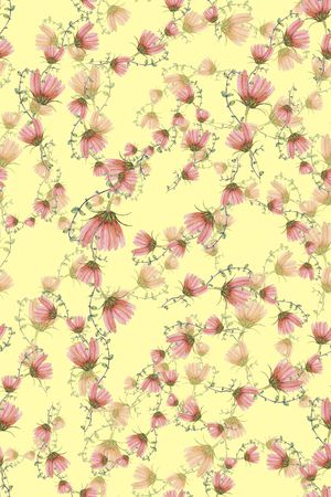 小碎花印花华亿平台图片