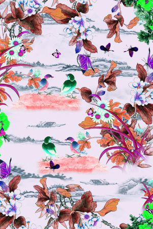 数码华亿平台印花华亿平台图片