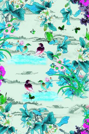 数码华亿平台印花华亿平台图片