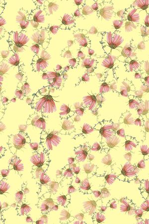 小碎花印花华亿平台图片