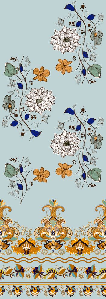 古典花纹印花华亿平台图片