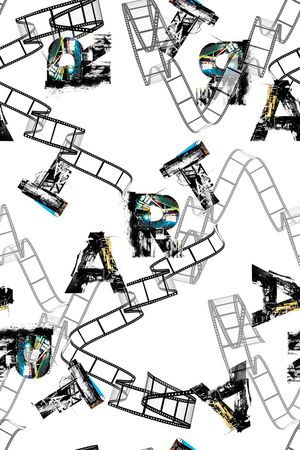 字母印花华亿平台图片