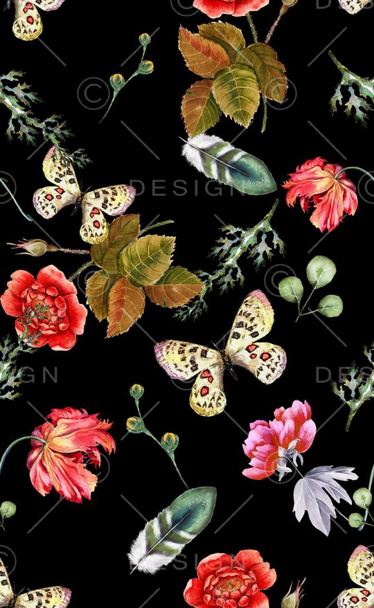 淑女印花华亿平台图片