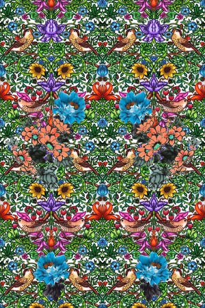 民族风印花华亿平台图片