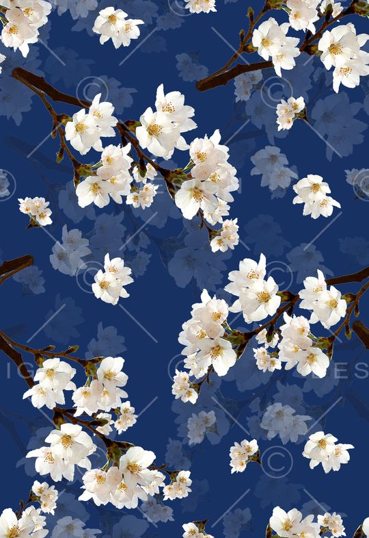 抽象花卉印花华亿平台图片