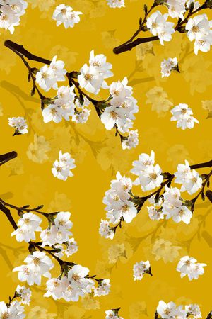 抽象花卉印花华亿平台图片