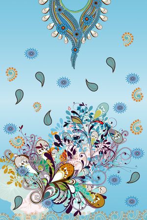 民族风印花华亿平台图片