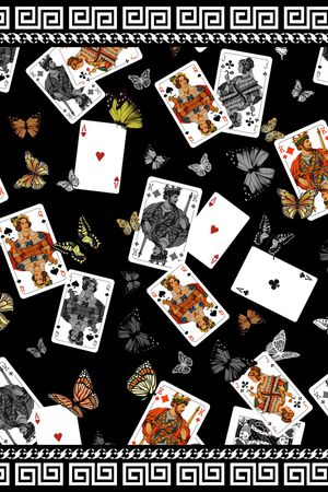 大牌男装印花华亿平台图片