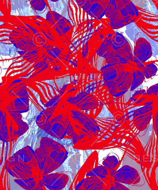 植物印花华亿平台图片