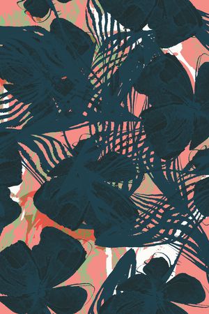 植物印花华亿平台图片