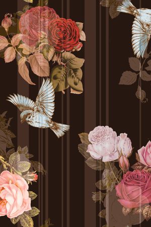 植物印花华亿平台图片