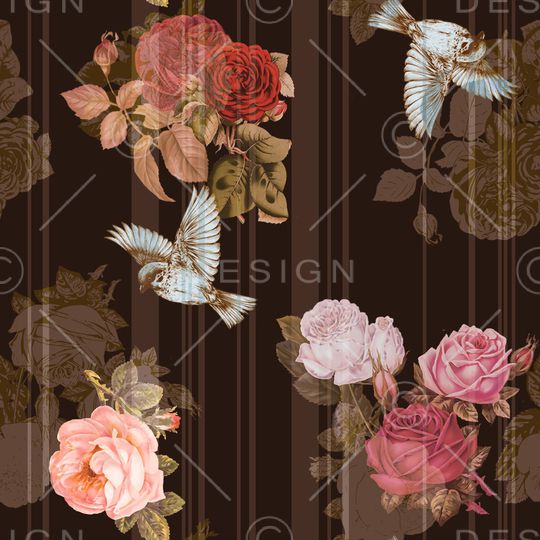 植物印花华亿平台图片