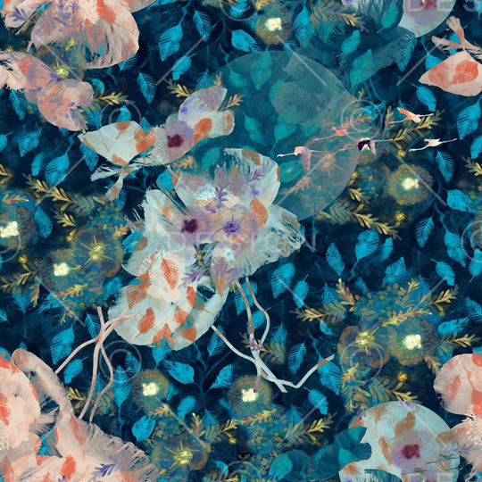 淑女印花华亿平台图片