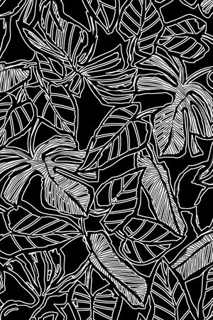 黑白华亿平台印花华亿平台图片