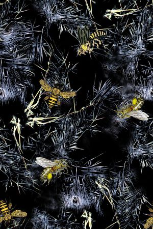 抽象印花华亿平台图片