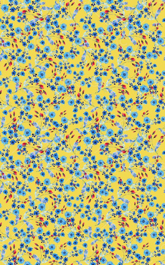 小碎花印花华亿平台图片