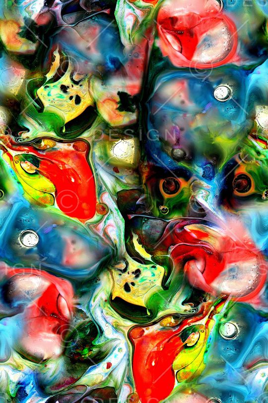 抽象印花华亿平台图片