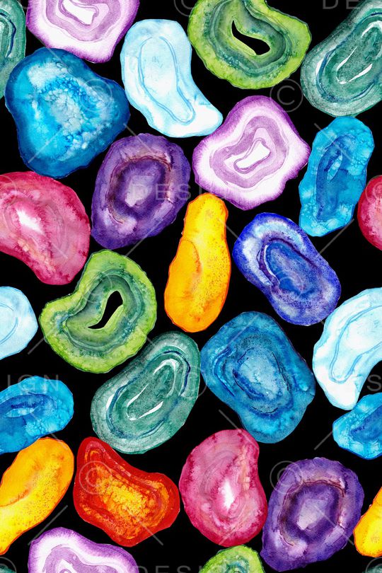 抽象印花华亿平台图片