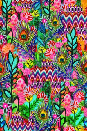 民族风印花华亿平台图片