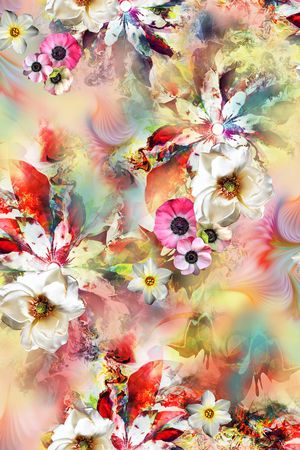 分形印花华亿平台图片