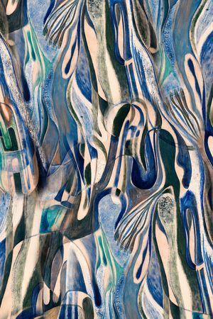 抽象印花华亿平台图片