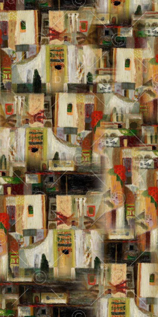 抽象印花华亿平台图片