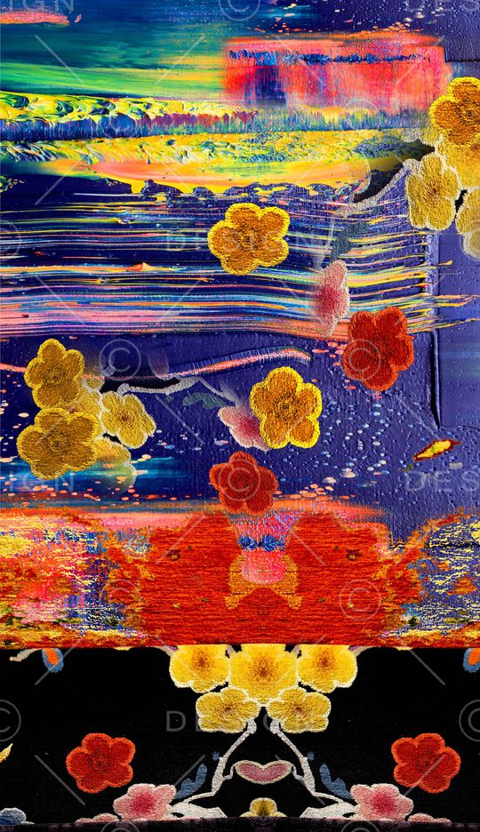 肌理印花华亿平台图片