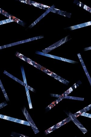 条纹印花华亿平台图片