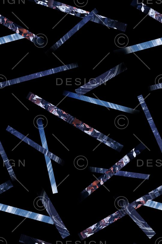 条纹印花华亿平台图片