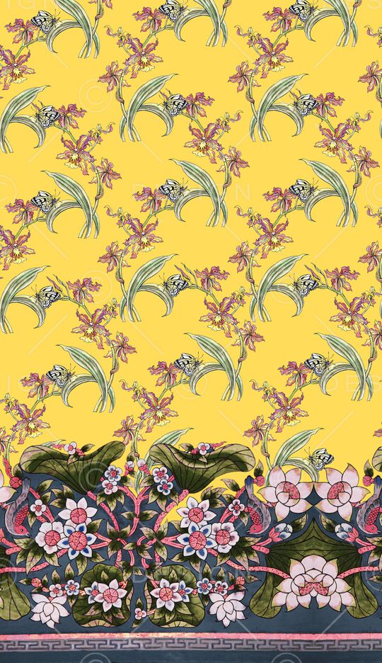 小碎花印花华亿平台图片