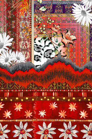 民族风印花华亿平台图片