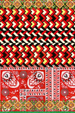 民族风印花华亿平台图片