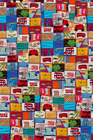 格子印花华亿平台图片